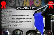 Olympos RD-840 Folyo Kesim Plotter